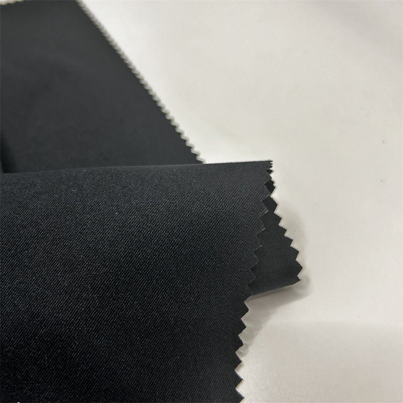 マットクールシルク綿 T400 3/2 斜面 40S * 75D 190GSM 快適な織り T400 高弾性